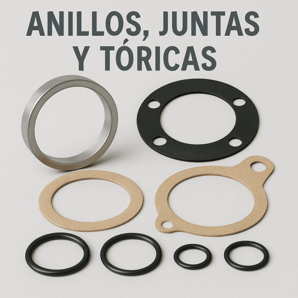 Anillos, juntas y tﾓricas
