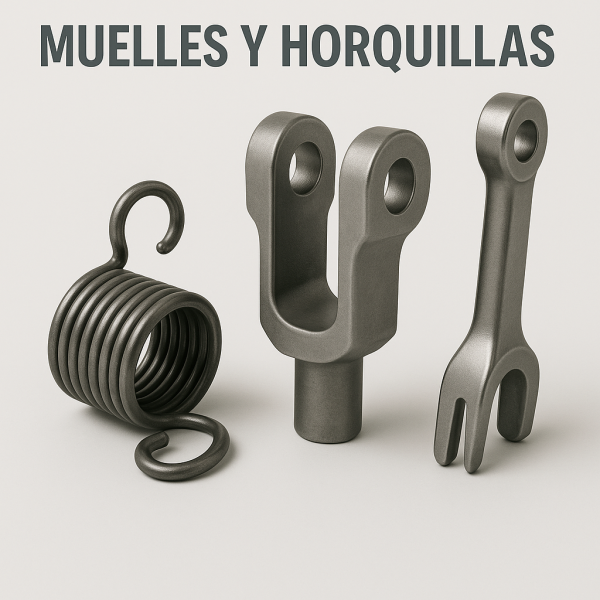 Muelles y horquillas