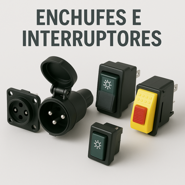 Enchufes e interruptores