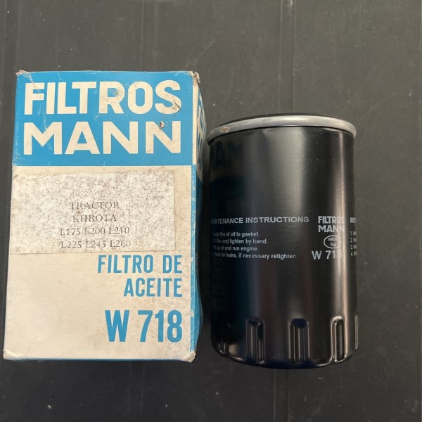 W718 FILTRO ACEITE